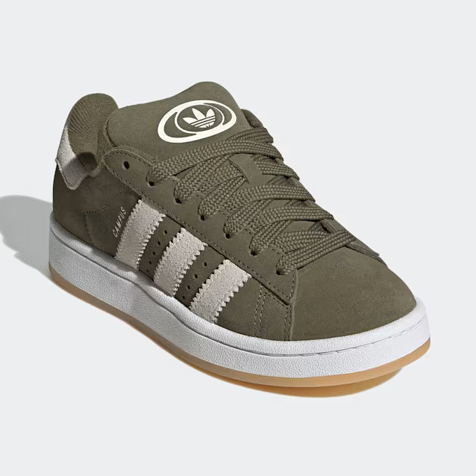 Adidas Campus 00s Kinder Olivgrün/Beige Sneaker