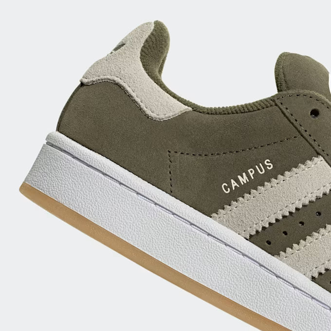 Adidas Campus 00s Kinder Olivgrün/Beige Sneaker