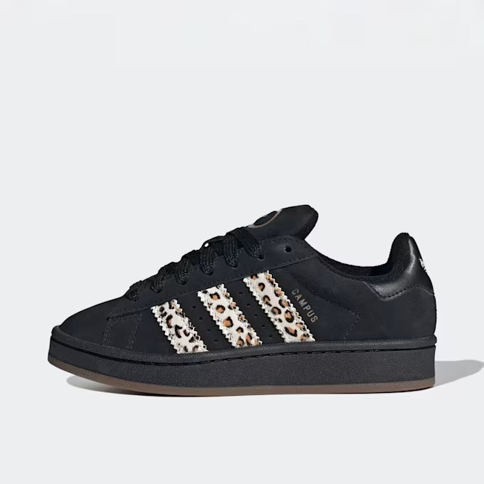 Adidas Campus 00s Kinder Schwarz/Leopard Sneaker