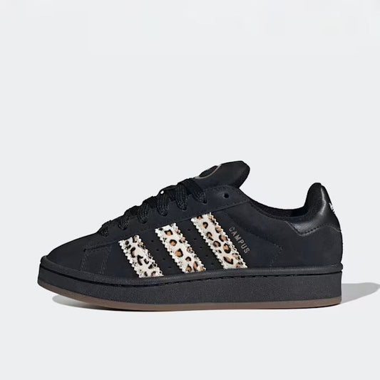Adidas Campus 00s Kinder Schwarz/Leopard Sneaker