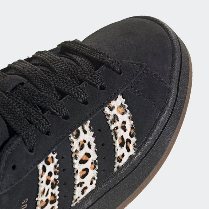 Adidas Campus 00s Kinder Schwarz/Leopard Sneaker