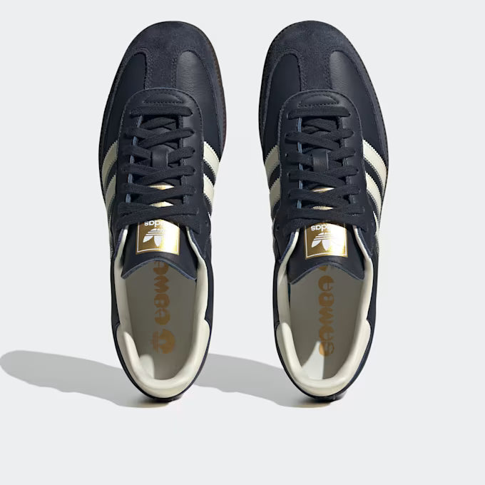 Adidas Samba OG Herren Blau/Cremeweiß Sneaker