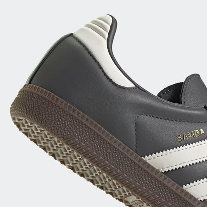 Adidas Samba OG Herren Grau/Weiß Sneaker