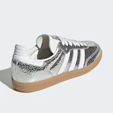 Adidas Samba OG Damen Silber Sneaker