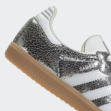 Adidas Samba OG Damen Silber Sneaker