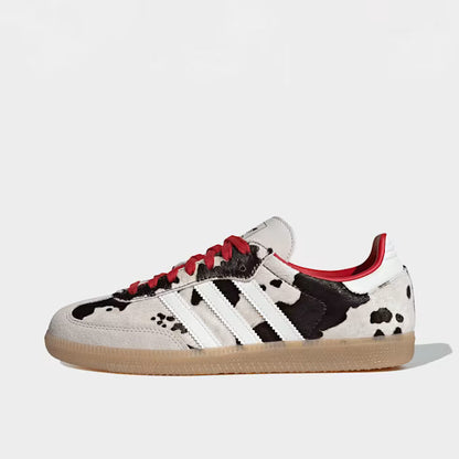 Damen Retro Sneaker für Alltag & Streetwear - Braun/Beige