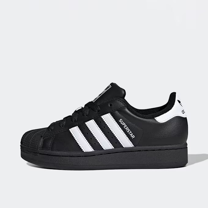 Adidas Superstar II J Schwarz Damen Sneaker