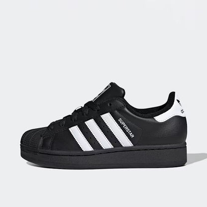 Adidas Superstar II J Schwarz Damen Sneaker