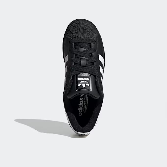 Adidas Superstar II J Schwarz Damen Sneaker