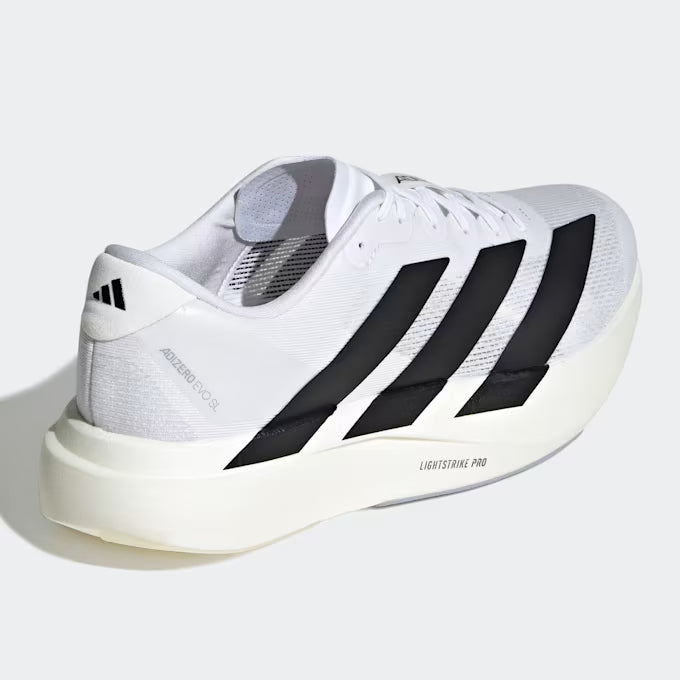 Adidas Adizero Evo SL Herren Weiß/Schwarz Sneaker