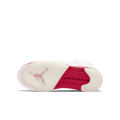 Jordan 5 Retro White Pink Red 2020 GS Sneaker