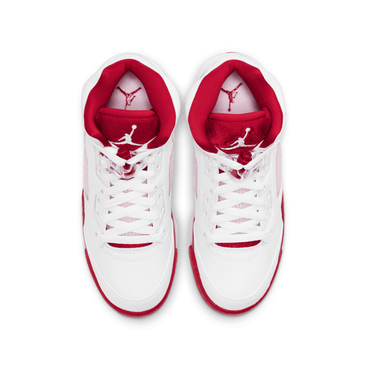 Jordan 5 Retro White Pink Red 2020 GS Sneaker