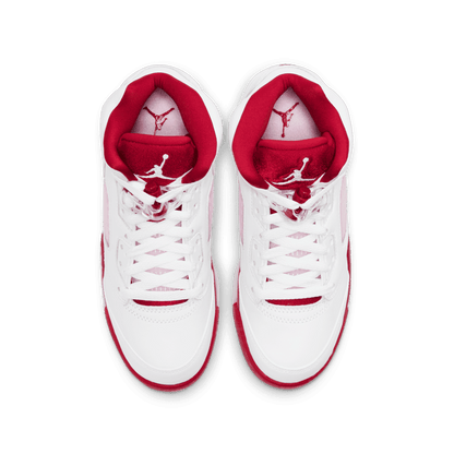 Jordan 5 Retro White Pink Red 2020 GS Sneaker