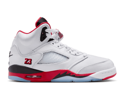 Jordan 5 Retro Fire Red Black Tongue 2025 GS Sneaker
