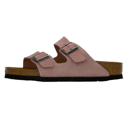 Birkenstock Arizona Pink Clay Suede Sandal