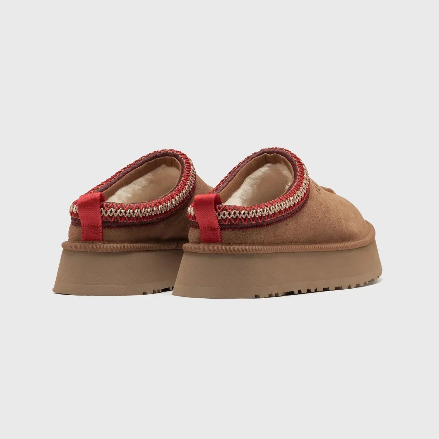 Damen Slipper mit weichem Fußbett - Chestnut
