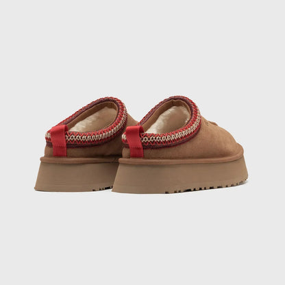 Damen Slipper mit weichem Fußbett - Chestnut