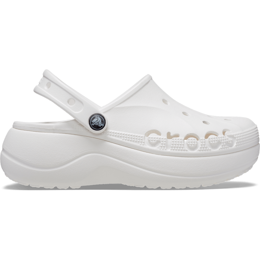 Crocs Baya Platform Clog 'White'