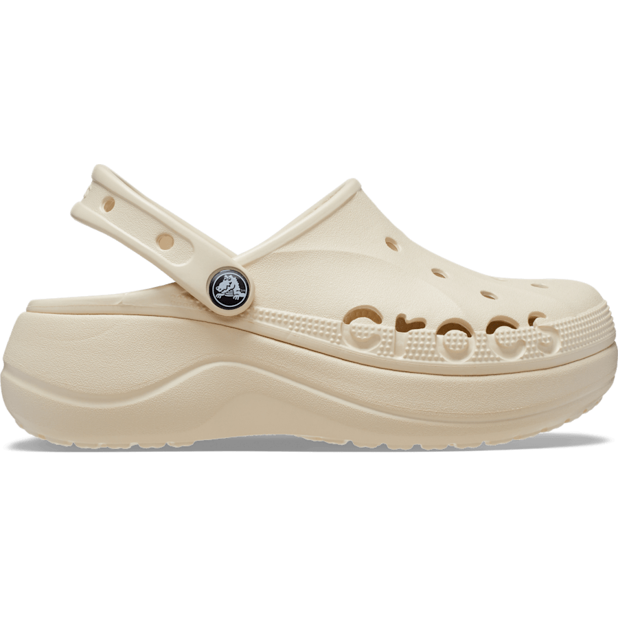 Crocs Baya Platform Clog 'Off-White'