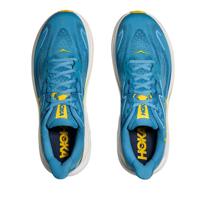 HOKA Clifton 10 Blue-Yellow Sneaker