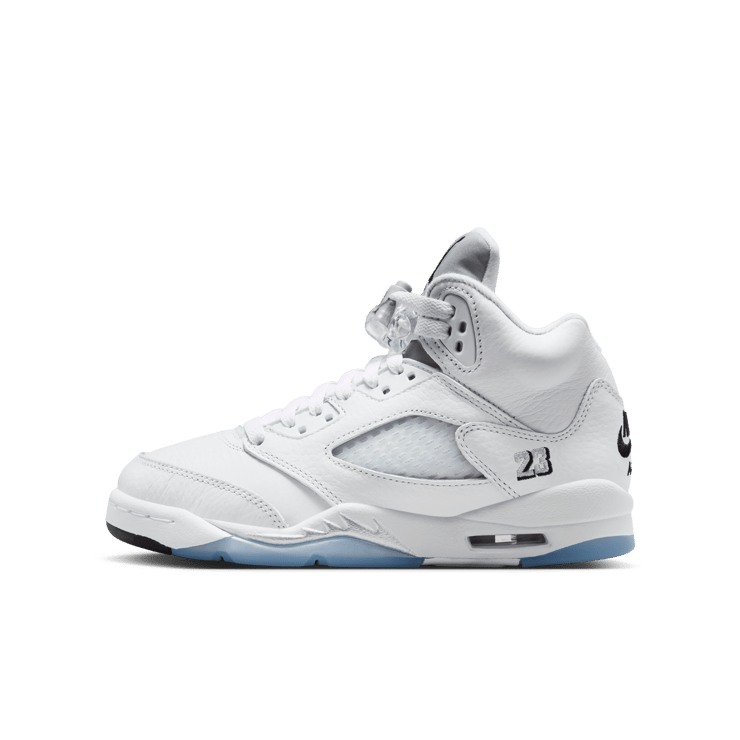 Jordan 5 Retro White Metallic 2026 GS Sneaker