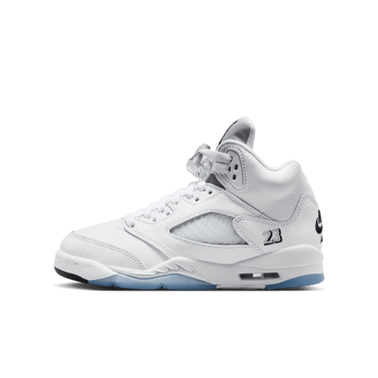 Jordan 5 Retro White Metallic 2026 GS Sneaker