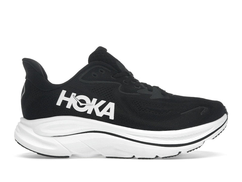 HOKA Clifton 10 Black-White Sneaker