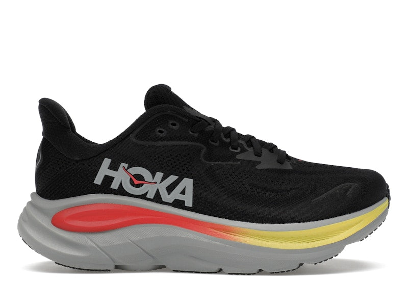 HOKA Clifton 10 Black-Grey Sneaker