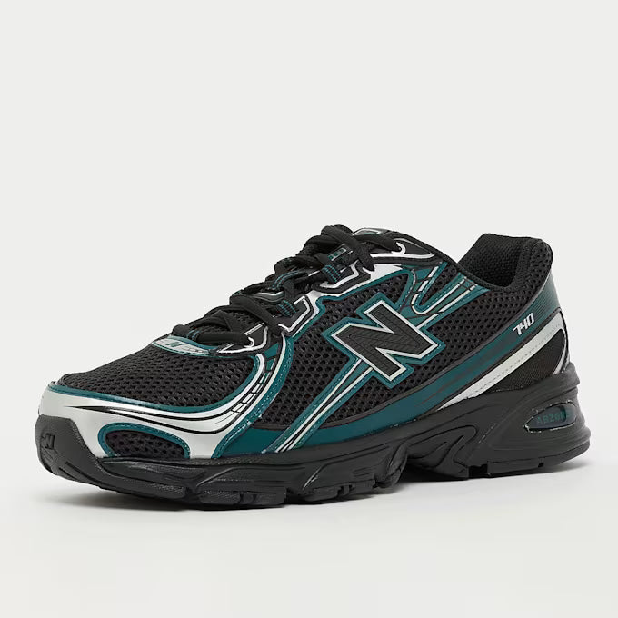 New Balance 740 Schwarz/Blau Sneaker