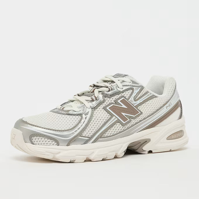 Sneaker für Alltag & Streetwear - Silber/Beige/Weiß