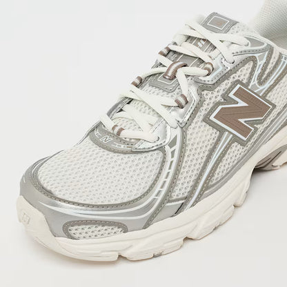 Sneaker für Alltag & Streetwear - Silber/Beige/Weiß