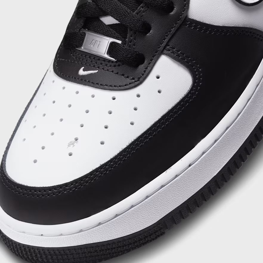 Herren Retro Sneaker für Alltag & Streetwear - Schwarz/Weiß