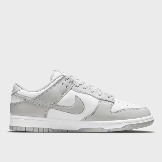 Nike Dunk Low Retro Herren Grau/Weiß Sneaker