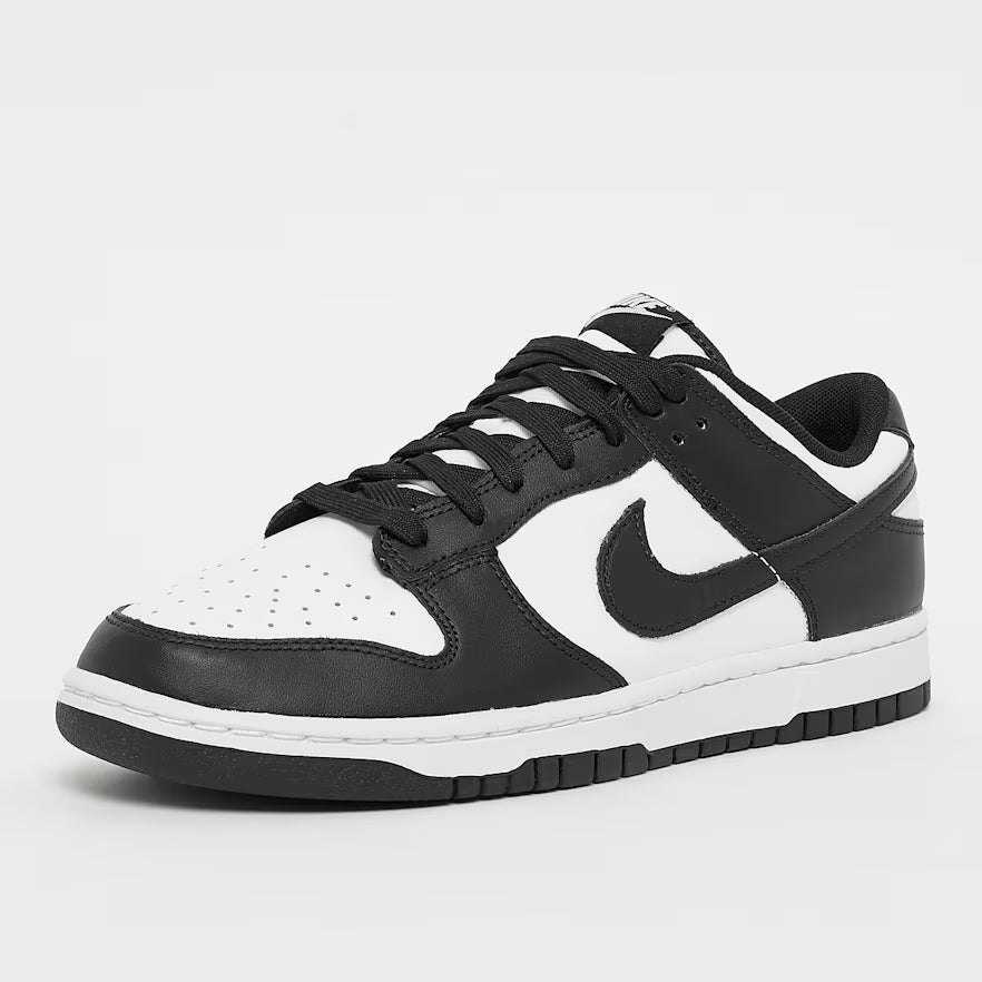 Nike Dunk Low Retro Herren Schwarz/Weiß Sneaker