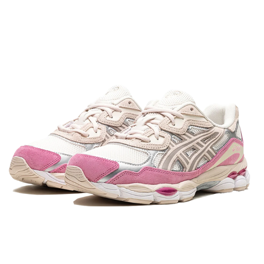 ASICS Gel NYC Cream Mineral Beige Pink/Strawberry Sneaker