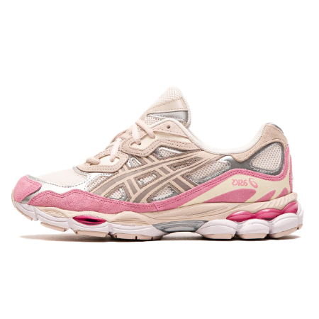 ASICS Gel NYC Cream Mineral Beige Pink/Strawberry Sneaker
