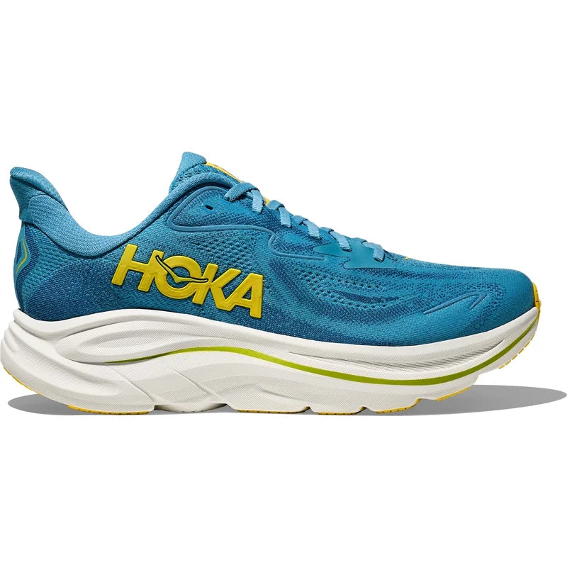 HOKA Clifton 10 Blue-Yellow Sneaker