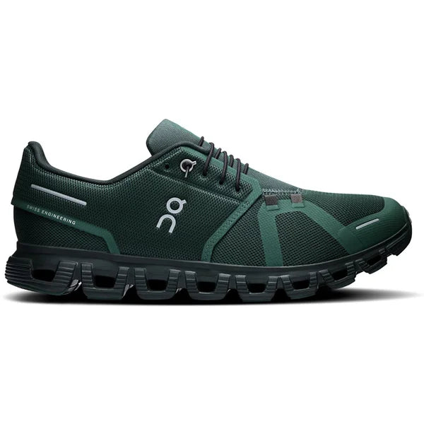 On Cloud 6 Evergreen/Schwarz Sneaker