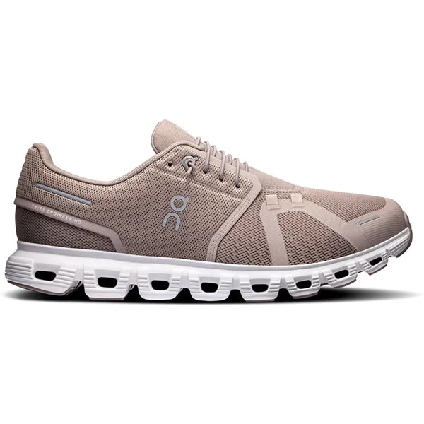 On Cloud 6 Fog Weiß Sneaker