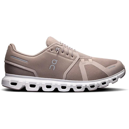 On Cloud 6 Fog Weiß Sneaker