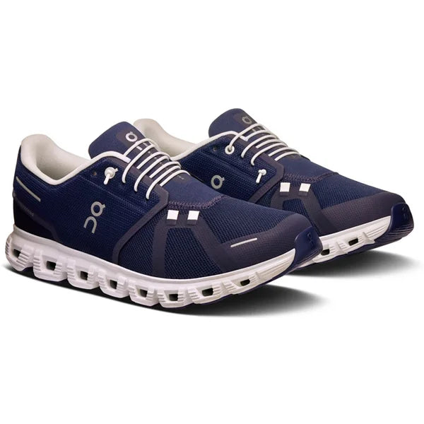 On Cloud 6 Midnight/White Sneaker