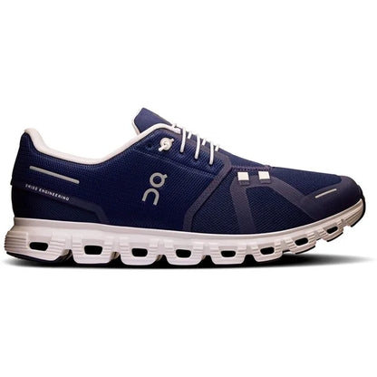 On Cloud 6 Midnight/White Sneaker
