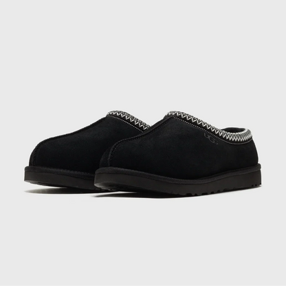 Damen Slipper mit weichem Fußbett - Schwarz