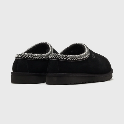 Damen Slipper mit weichem Fußbett - Schwarz