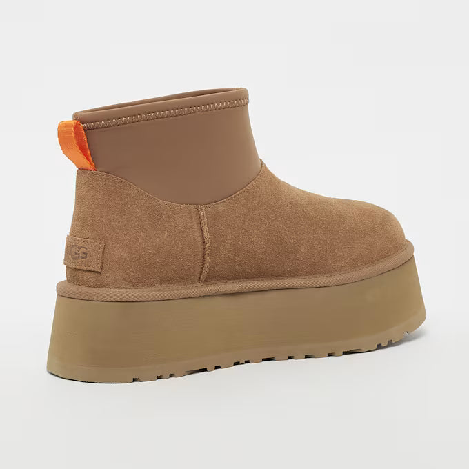 Damen Boots mit warmem Futter - Chestnut