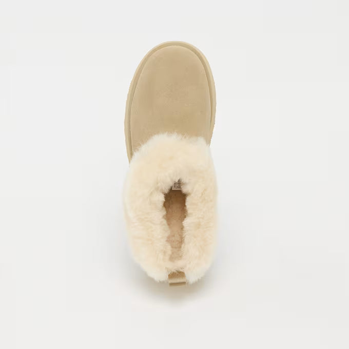 Damen Slipper mit weichem Fußbett - Beige